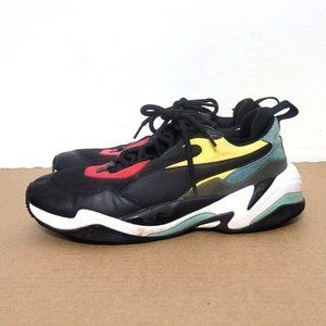 Puma Mens Size 9 Thunder Spectra Multicolor Athletic Sneakers Suede Mesh Shoes
